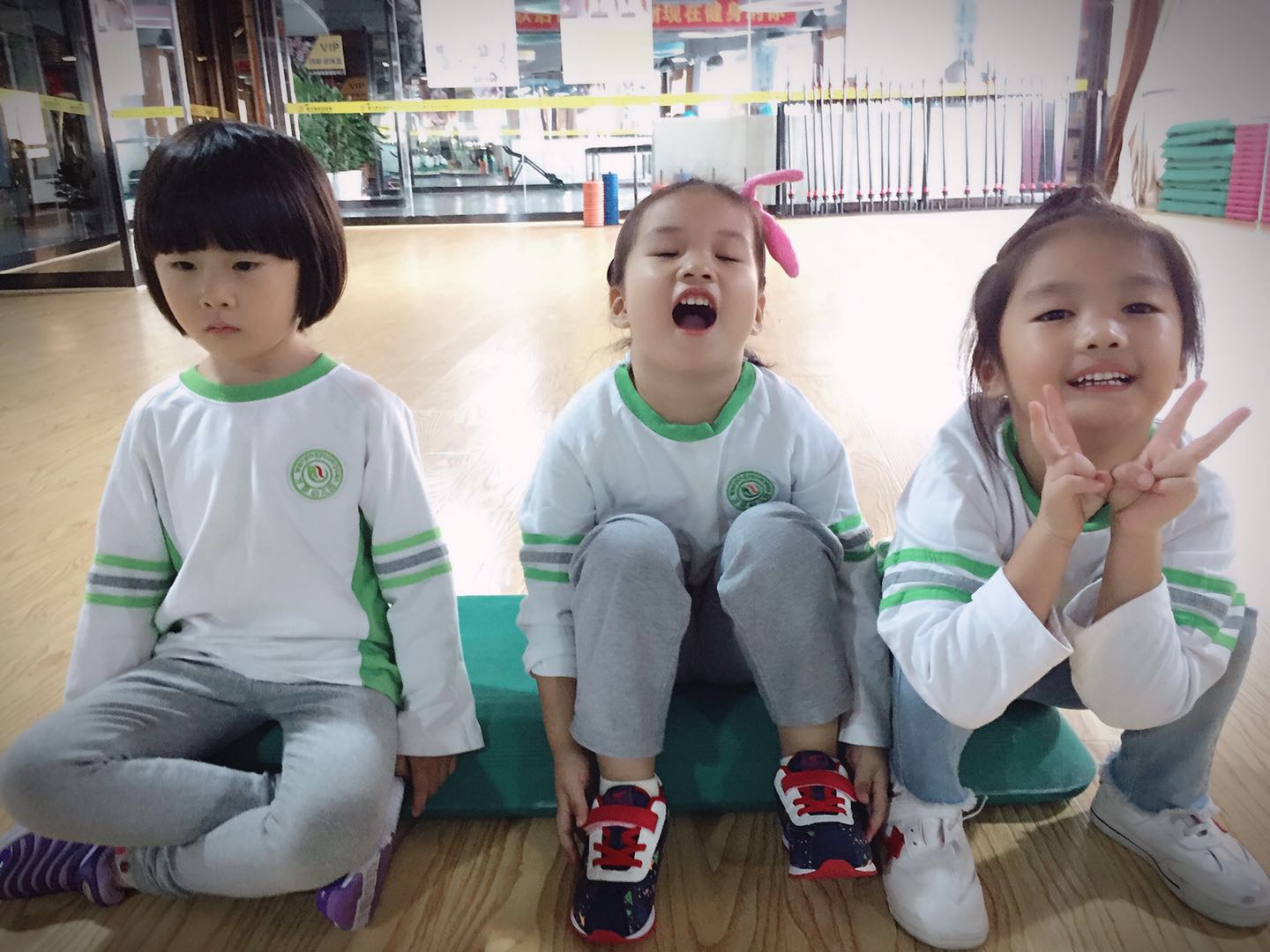 [万婴阳光山庄幼儿园]孩子们的健身日记_万婴