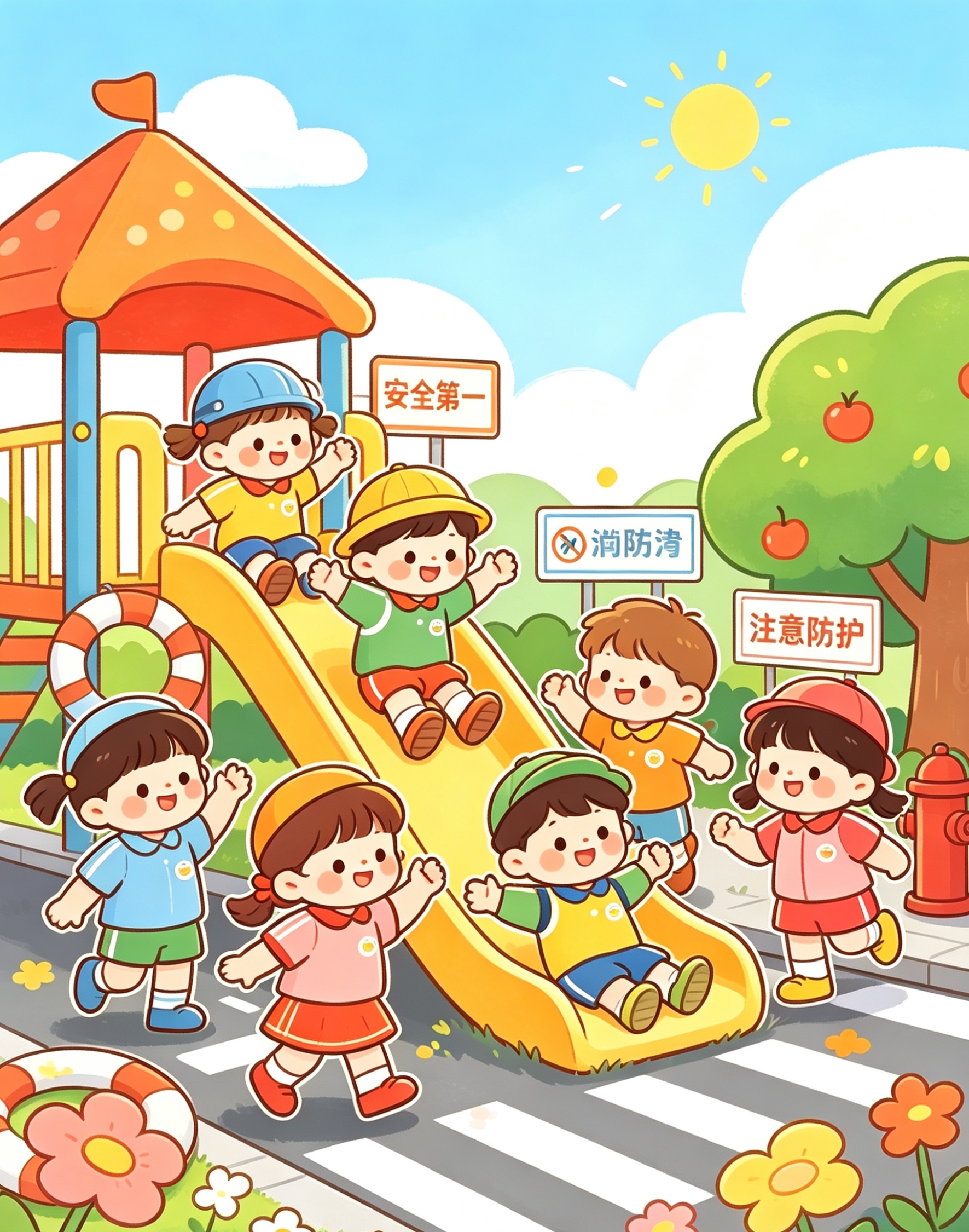 万婴克拉美丽幼儿园暑假安全温馨提示